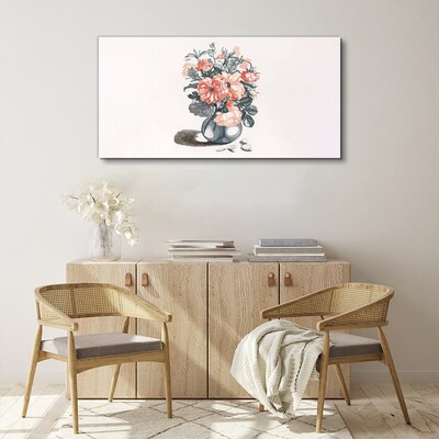 Tablou canvas Flori într-o vază