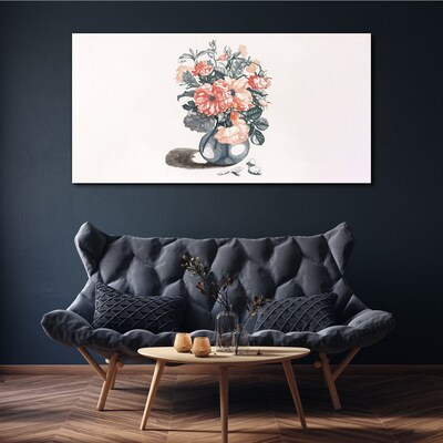Tablou canvas Flori într-o vază