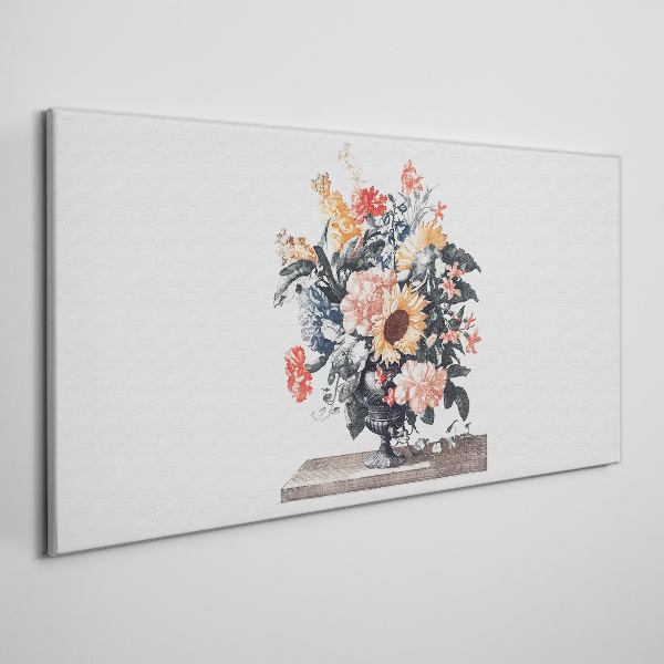 Tablou canvas Buchet de flori într-o vază