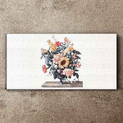 Tablou canvas Buchet de flori într-o vază