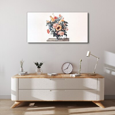Tablou canvas Buchet de flori într-o vază