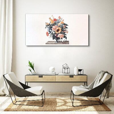 Tablou canvas Buchet de flori într-o vază