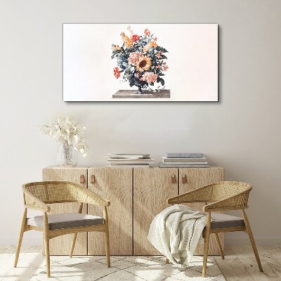 Tablou canvas Buchet de flori într-o vază