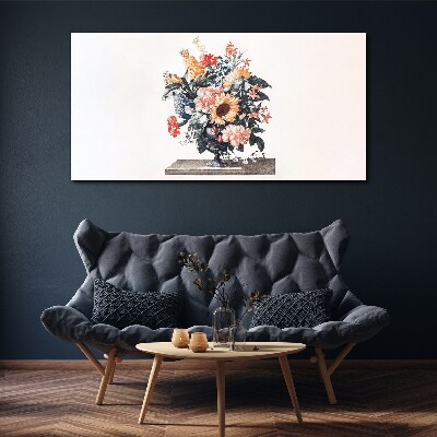 Tablou canvas Buchet de flori într-o vază