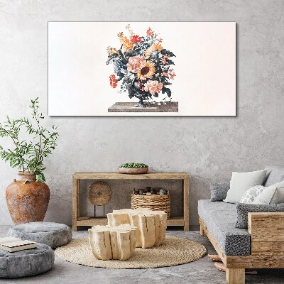 Tablou canvas Buchet de flori într-o vază
