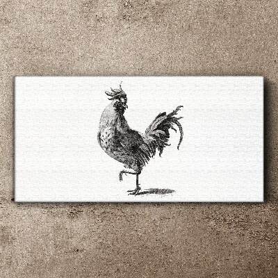 Tablou canvas Cocoș care dansează