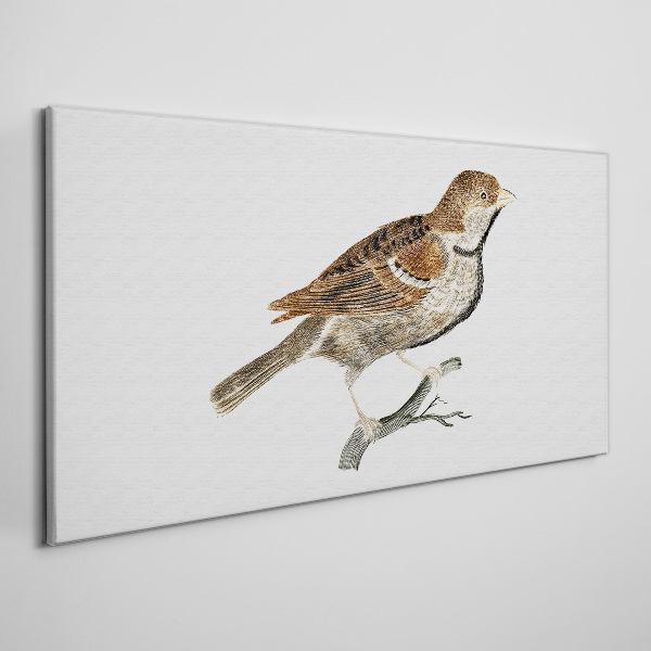 Tablou canvas Un prieten înaripat într-un stil natural