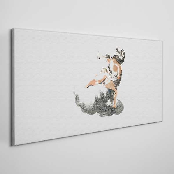 Tablou canvas Figura pe un nor
