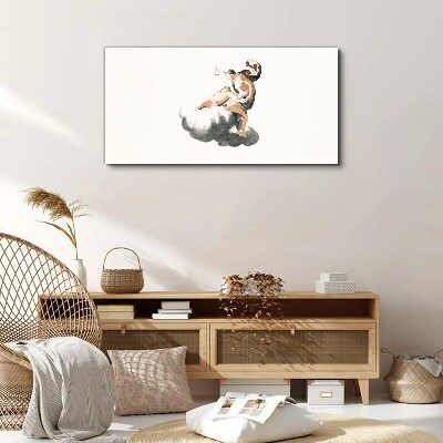Tablou canvas Figura pe un nor