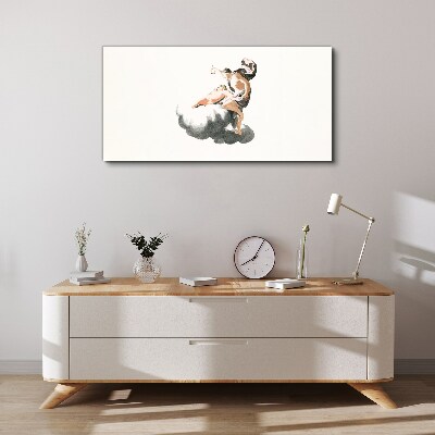 Tablou canvas Figura pe un nor