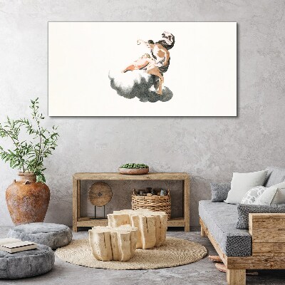 Tablou canvas Figura pe un nor