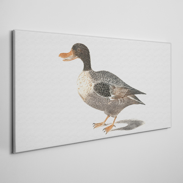 Tablou canvas Rață în stil naturalist