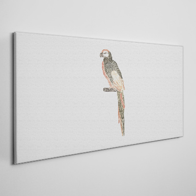 Tablou canvas Pasăre pe o ramură