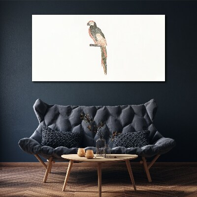 Tablou canvas Pasăre pe o ramură