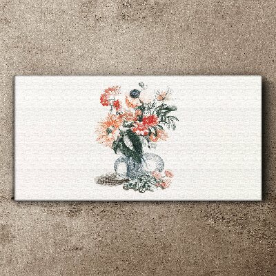 Tablou canvas Buchet de flori într-o vază
