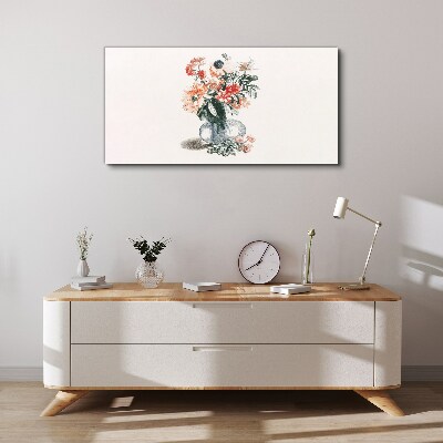 Tablou canvas Buchet de flori într-o vază