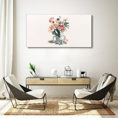 Tablou canvas Buchet de flori într-o vază