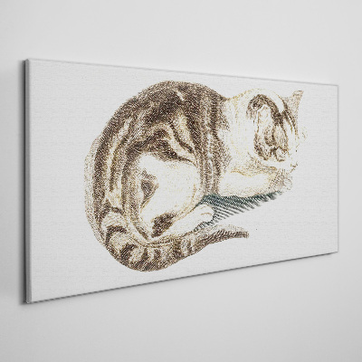 Tablou canvas Desen Animal Cat