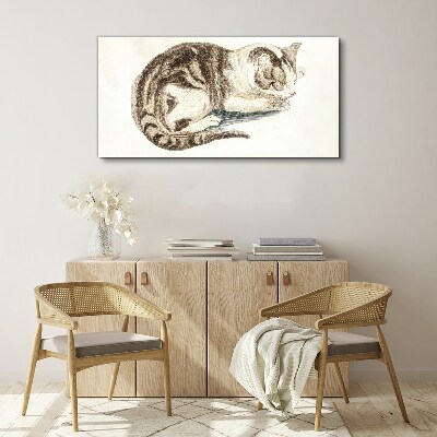 Tablou canvas Desen Animal Cat