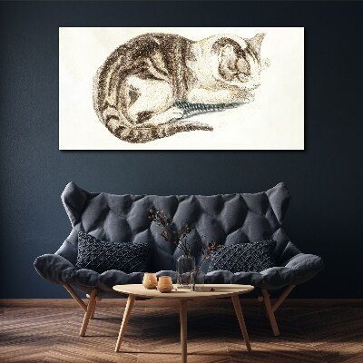 Tablou canvas Desen Animal Cat