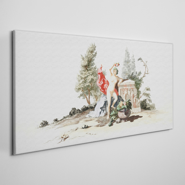 Tablou canvas Scenă mitologică cu fructe