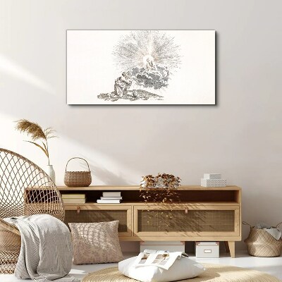 Tablou canvas Desen Copil Abstract