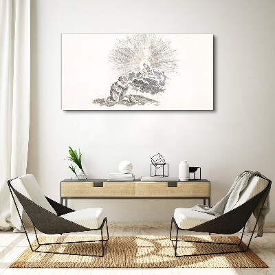 Tablou canvas Rugăciunea în fața divinității