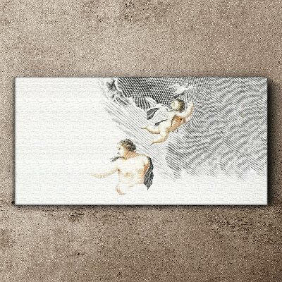 Tablou canvas Îngeri în nori