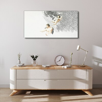 Tablou canvas Îngeri în nori