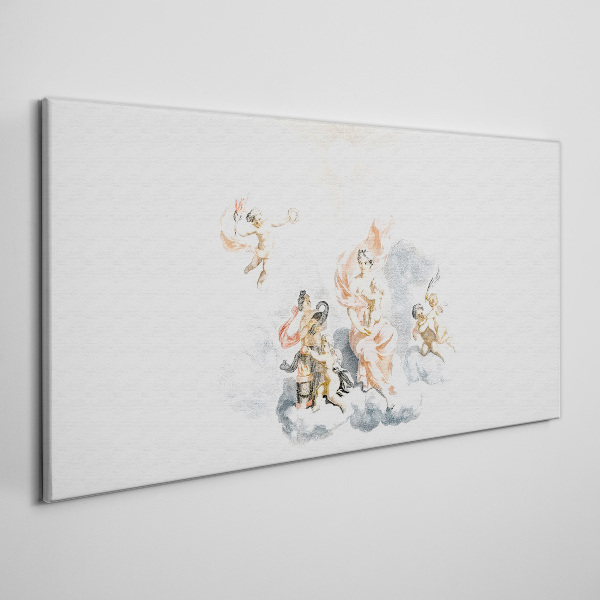 Tablou canvas Îngeri în nori