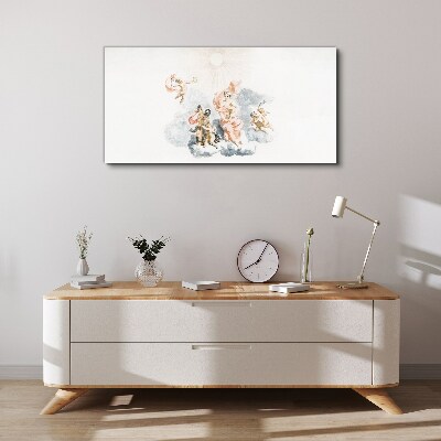 Tablou canvas Îngeri în nori