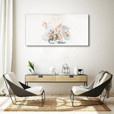 Tablou canvas Îngeri în nori