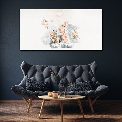 Tablou canvas Îngeri în nori