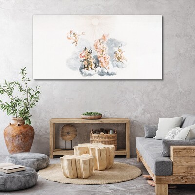 Tablou canvas Îngeri în nori