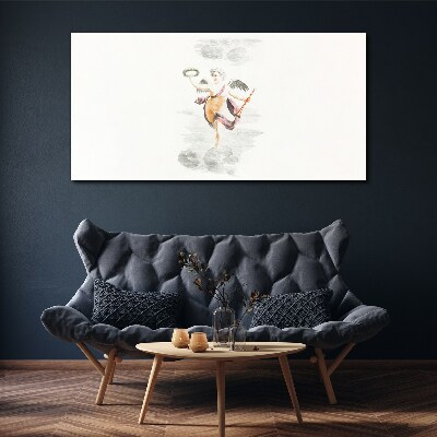 Tablou canvas Înger cu coroană