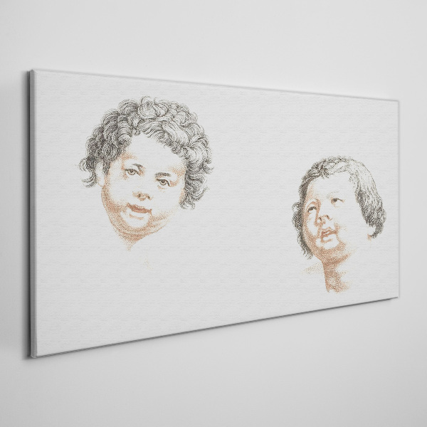 Tablou canvas Portretul bucuriei unui copil