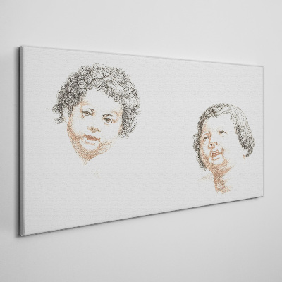 Tablou canvas Portretul bucuriei unui copil