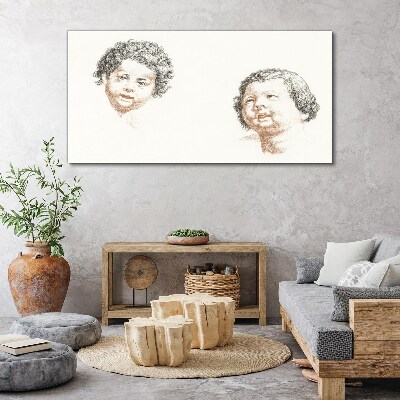 Tablou canvas Portretul bucuriei unui copil