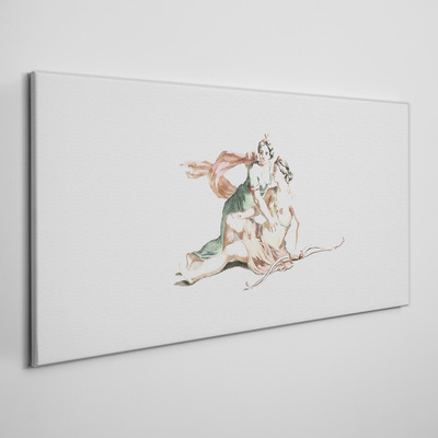 Tablou canvas Scenă mitologică cu figuri feminine
