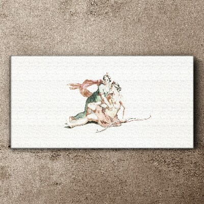 Tablou canvas Scenă mitologică cu figuri feminine