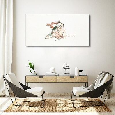 Tablou canvas Scenă mitologică cu figuri feminine