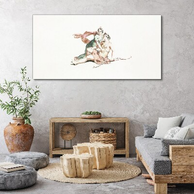 Tablou canvas Scenă mitologică cu figuri feminine