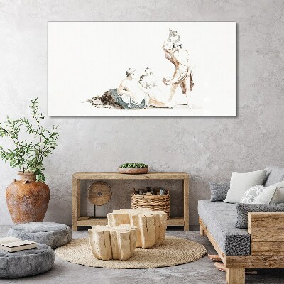 Tablou canvas O scenă din viața artistică