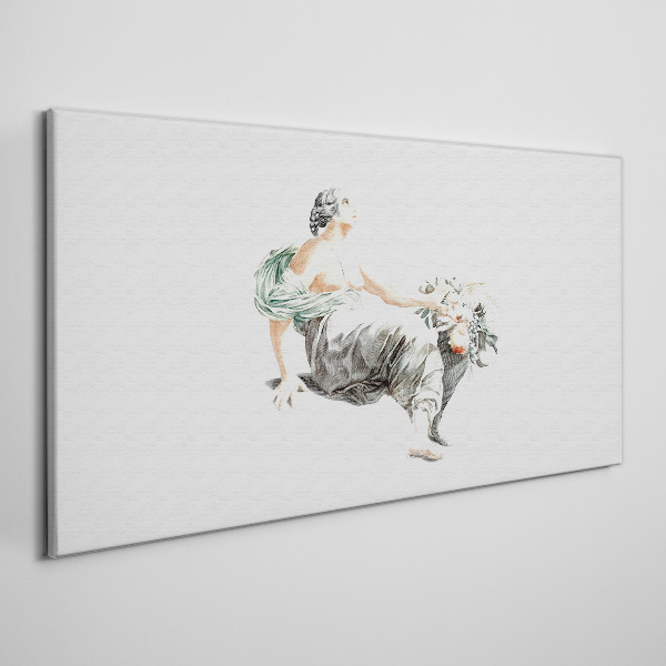 Tablou canvas Muza florilor