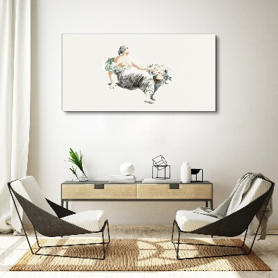Tablou canvas Muza florilor