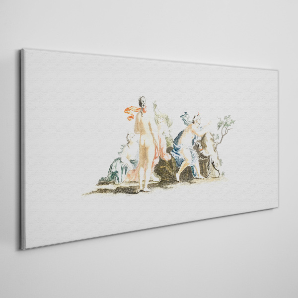 Tablou canvas Scenă mitologică în culori pastelate