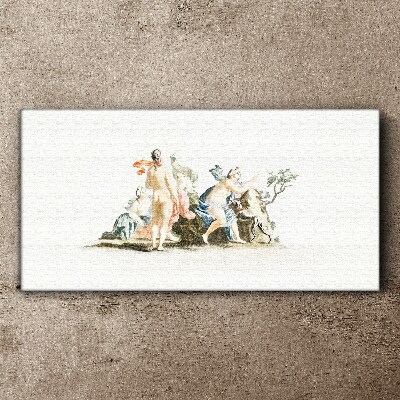Tablou canvas Scenă mitologică în culori pastelate