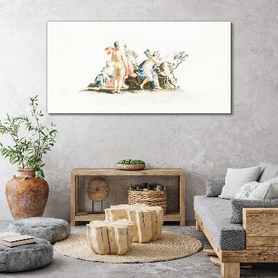 Tablou canvas Scenă mitologică în culori pastelate