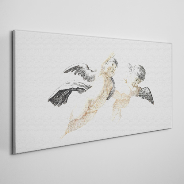 Tablou canvas Îngeri în nori