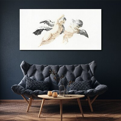 Tablou canvas Îngeri în nori